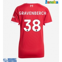 Liverpool Ryan Gravenberch #38 Domaci Dres za Ženska 2025-26 Kratak Rukav